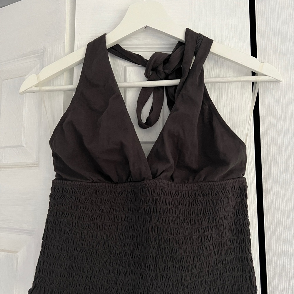 Black Halter Top